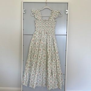 Hill house home nap dress trellis pattern